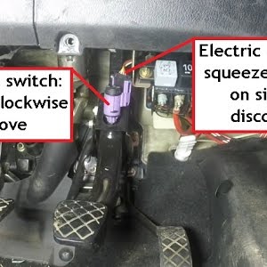 How To Replace Brake Light Switch In Vw Golf Mk4 Right Hand Drive Youtube