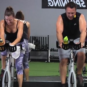 Free World S Best Online Spin Class Part 1 With Cat Kom Brian Larose Youtube