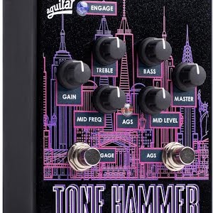 Aguilar Tone Hammer NYC Anniversary Edition Preamp Pedal with 
