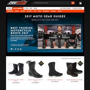 best motorcycle touring boots 2017