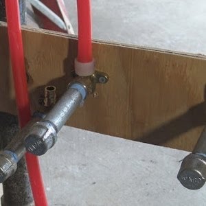 Pex Pipe Plumbing From Water Meter To House 10 Of 10 Youtube
