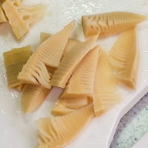 たけのこの切り方 解説付き How To Slice Bamboo Shoots Takenoko Youtube