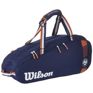 roland garros team 6 pack tennis bolsa