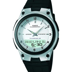 casio youth grey dial men's watch