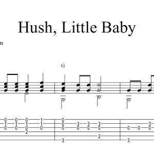 Hush Little Baby Fingerstyle Guitar Youtube Hush Little Baby Fingerstyle Guitar Youtube