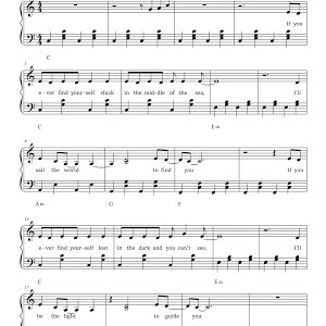 Bruno Mars Count On Me Piano Sheets Youtube