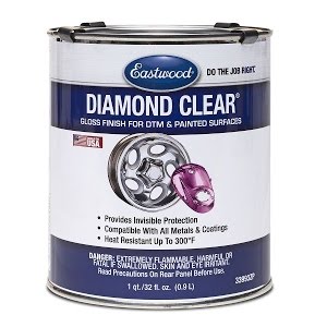 clear coat bare steel