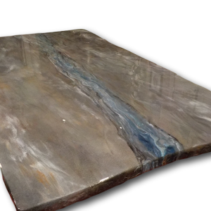 Epoxy Countertops Over Old Granite Youtube