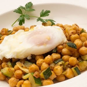 Garbanzos Con Calabacín Y Huevo Escalfado Karlos Arguiñano En Tu Cocina Youtube