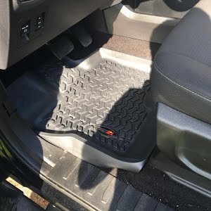 2015 2018 F150 Rugged Ridge Front Rear Black Floor Liners Supercab Supercrew Review Install Youtube