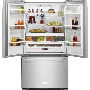 Kitchenaid French Door Refrigerator Krfc300eswh Youtube