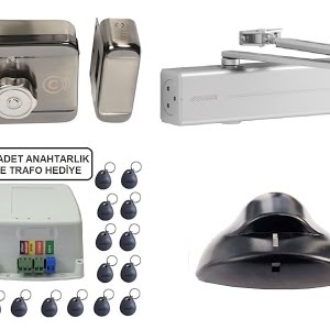 muhtesem 3lu apartman kapisi seti ile