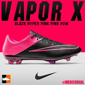 black soccer boots