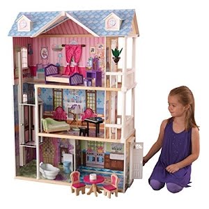 dollhouse with elevator and garage