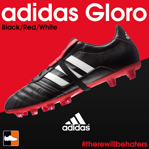 adidas gloro black and white