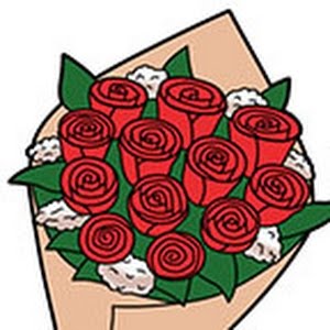 How To Draw A Bouquet Of Roses For Valentine S Day Youtube How To Draw A Bouquet Of Roses For Valentine S Day Youtube
