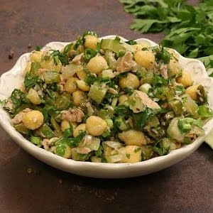 salata cu naut pentru slabit pilates pentru slabit