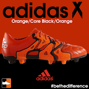 adidas black and orange football boots