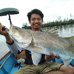 Coba Mancing Malam Umpan Ikan Mancing Kakap Tompel Kerapu Mancing Kakap Putih Barramundi Youtube