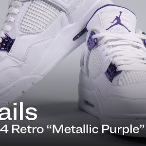 air jordan 4 purple metallic stockx