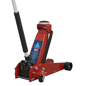 Sealey Trolley Jack Oil Top Up Procedure - YouTube