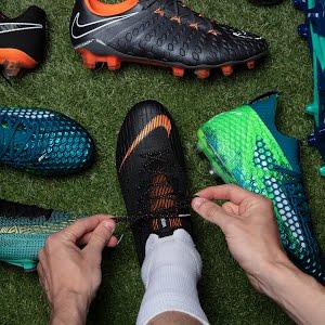 knitted football boots
