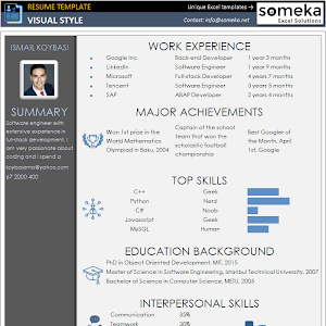 Resume Template Excel from i.ytimg.com