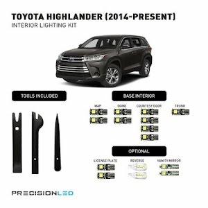 Toyota Highlander Led Interior How To Install 3rd Gen 2017 You Toyota Highlander Led Interior How To