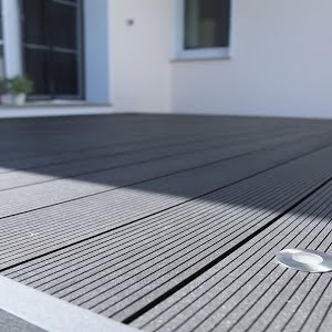 Wpc Terrassendielen Verlegen Im Neubau Planeo Wpc Dielen Youtube