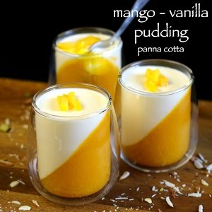mango pudding recipe mango pudding dessert how to make mango panna cotta