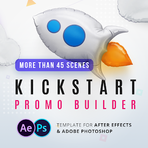 Download Kickstart Promo Builder After Effects Template Youtube PSD Mockup Templates