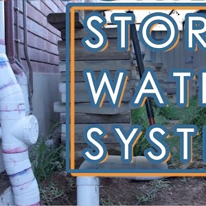 How To Install A Storm Water Drainage System Backyard Renovation Part 4 Youtube