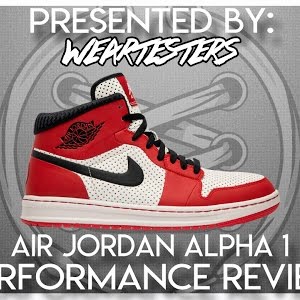 En Impedir A fondo Air Jordan Alpha 1 Performance Review - YouTube