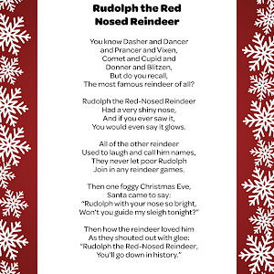 Rudolph The Red Nosed Reindeer With Lyrics Christmas Songs And Carols You.....