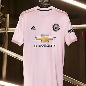 Manchester United 2018 19 Adidas Away Kit A Pink Shirt Youtube