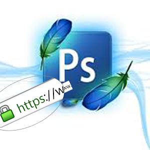 photoshop ile resme url link verme