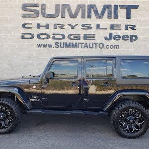 2016 JEEP WRANGLER 4 DOOR UNLIMITED SAHARA BLACK CLEARCOAT 20 INCH FUEL  RIMS 4WD SOLD! 9758 SUMMIT - YouTube