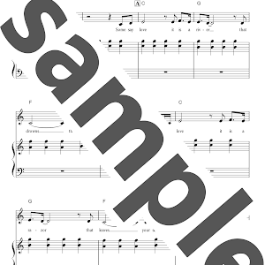 The Rose ピアノ弾き語り Bette Midler 電子楽譜カノン Youtube The Rose ピアノ弾き語り Bette Midler 電子楽譜カノン Youtube