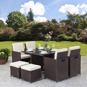 Top 10 Garden Furniture Sets 2018 Rattan Cube Garden Furniture Set 8 Seater Brown Youtube