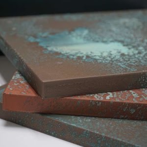 Adler Rostoptik Fur Holz Rosteffekt Lack Auf Mobel Oxidiertes Echtmetall Auf Holz Youtube