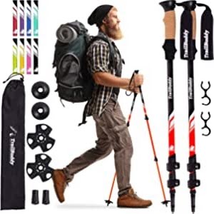 Our Point of View on TrailBuddy Trekking Poles for Hiking From Amazon -  YouTube
