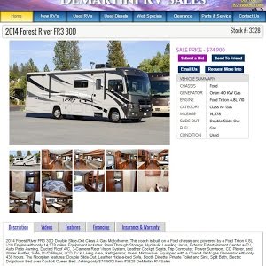 2014 Forest River Fr3 30d Class A Motorhome Youtube