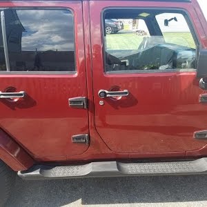 Jeep Wrangler Smittybilt Door Hinges - Black (2007-2017 JK) Review &  Install - YouTube
