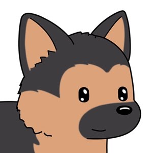 How To Draw A Dog Cartoon German Shepherd Youtube