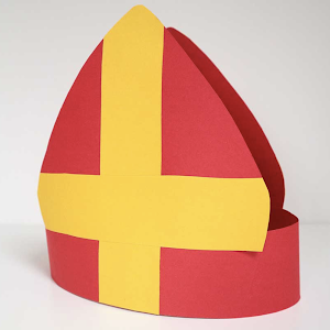 Mijter Knutselen Een Leuke Sintknutsel Voor Kleine Hulpsinterklazen Youtube