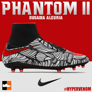 nike hypervenom ousadia alegria