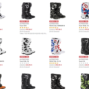 botas alpinestar cross