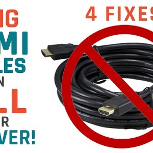 4 Methods For Running Long Hdmis To Your Projector Or Tv Youtube