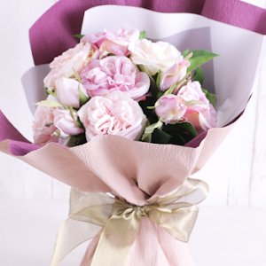 リボン ラッピング 花束ラッピング 両面を活かすラッピングのやりかた Youtube