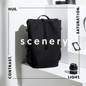 カメラバッグらしくないカメラバッグ】scenery camera backpack 機能 ...